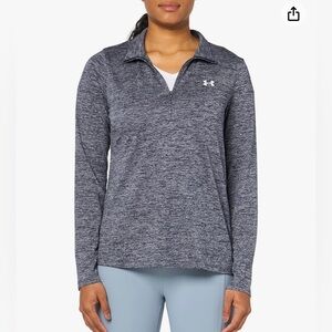Women’s under armour workout long sleeve quarter zip shirt